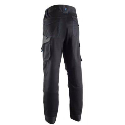 TELICA Pantalon Homme Noir-Bleu